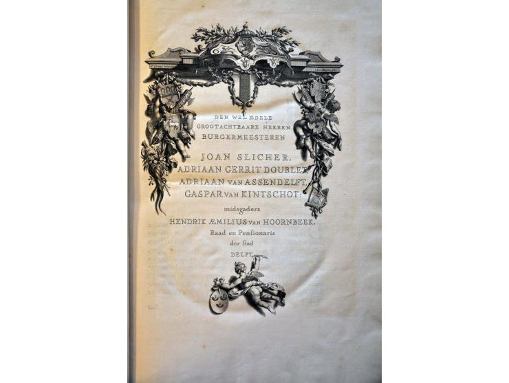 Loon, van: Beschrijving Nederlandsche Historipenningen (4 delen, 1723-1736) en Loon, van: Hedendaagsche Penningkunde (1732) e