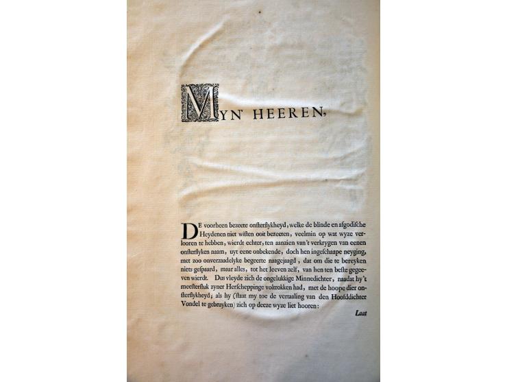 Loon, van: Beschrijving Nederlandsche Historipenningen (4 delen, 1723-1736) en Loon, van: Hedendaagsche Penningkunde (1732) e