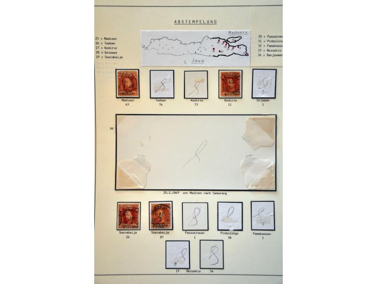 collectie op nrs. 1 (16x) en 2 (7x) w.b. mooie afdrukken en betere kantoren in over het algemeen nette kwaliteit op bladen