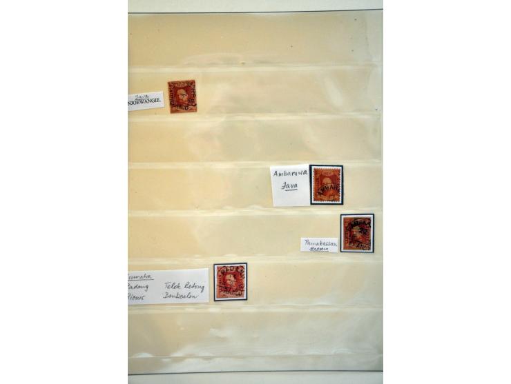 collectie op nrs. 1 (16x) en 2 (7x) w.b. mooie afdrukken en betere kantoren in over het algemeen nette kwaliteit op bladen