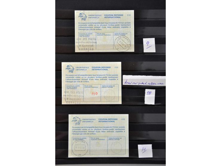 Curaçao en Antillen inclusief Aruba collectie w.b. model London 5x (G2, G3, G4u, G4ua, G5u) waarvan 4 ex. afgebeeld in de Geu