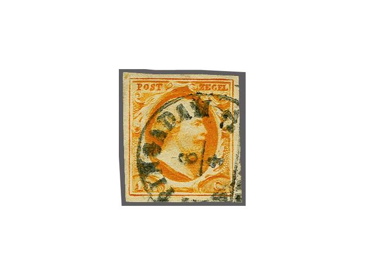 Appingadam B (Ey 800) op 15 cent donkeroranje, pracht ex. Herkomst: NPV (1970)