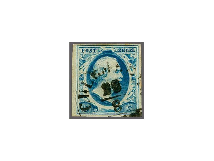 Culemborg A (Ey 350) op 5 cent blauw plaat I pos. 51, pracht ex.