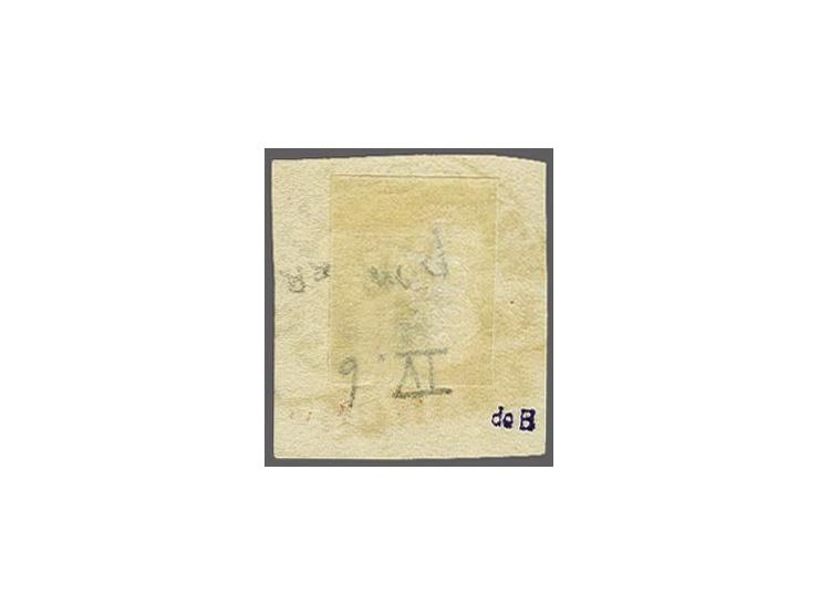 Willemstad B (Ey 500) luxe op 10 cent rood plaat IV pos. 6, pracht ex.
