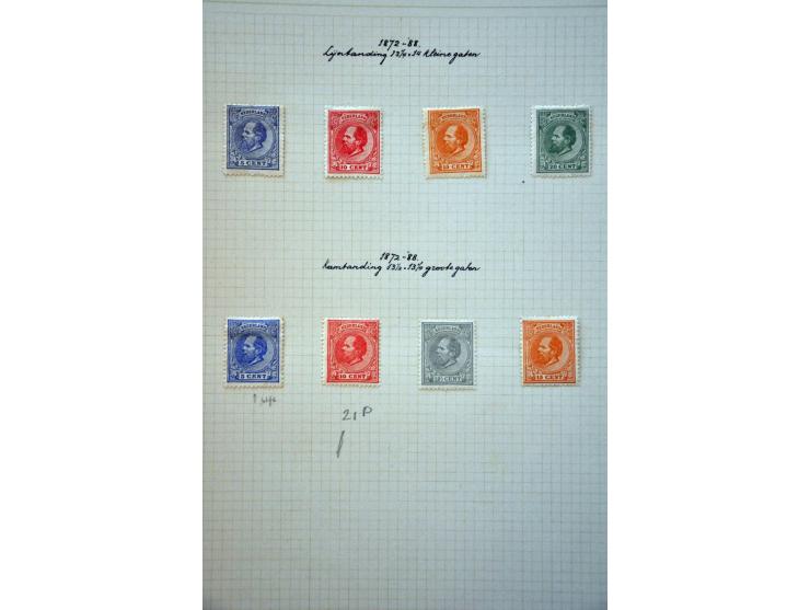 gespecialiseerde tandingcollectie (*)/* met zeer veel betere ex. w.b. nrs. 22K, 23C, 23D, 23G, 23H, 23J, 23K, 23L, 24A, 24C, 