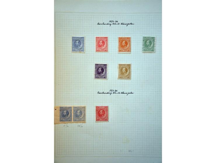 gespecialiseerde tandingcollectie (*)/* met zeer veel betere ex. w.b. nrs. 22K, 23C, 23D, 23G, 23H, 23J, 23K, 23L, 24A, 24C, 