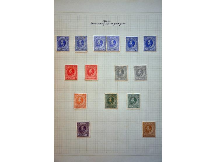 gespecialiseerde tandingcollectie (*)/* met zeer veel betere ex. w.b. nrs. 22K, 23C, 23D, 23G, 23H, 23J, 23K, 23L, 24A, 24C, 