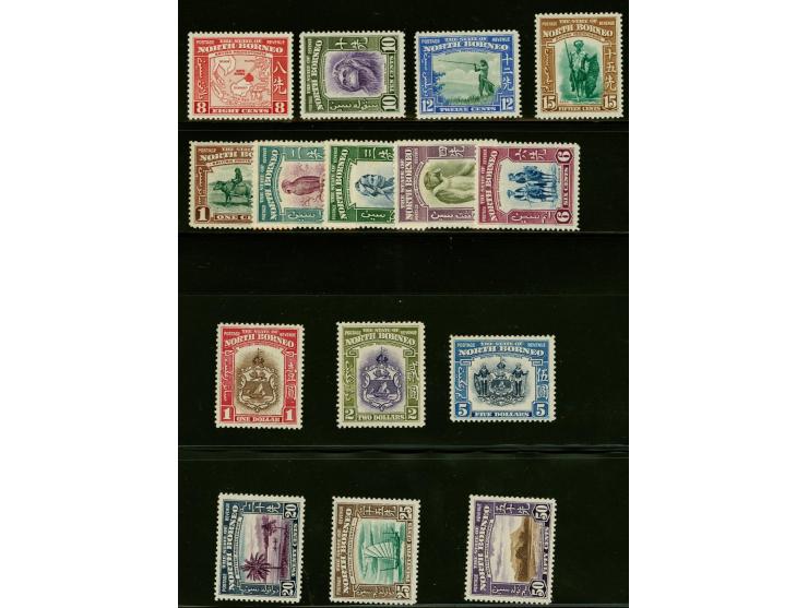 1939 definitives 1c. - $5, a very fine lightly mounted mint set, cat.v. £ 1400