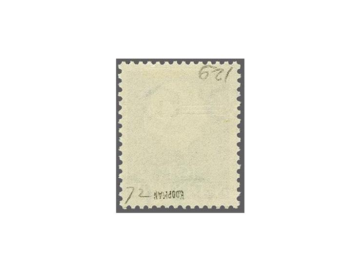 Opruimingsopdruk 12 op 10 cent bruinrood met variëteit kopstaande opdruk, pracht ex. gesigneerd Koopman, cat.w. 450