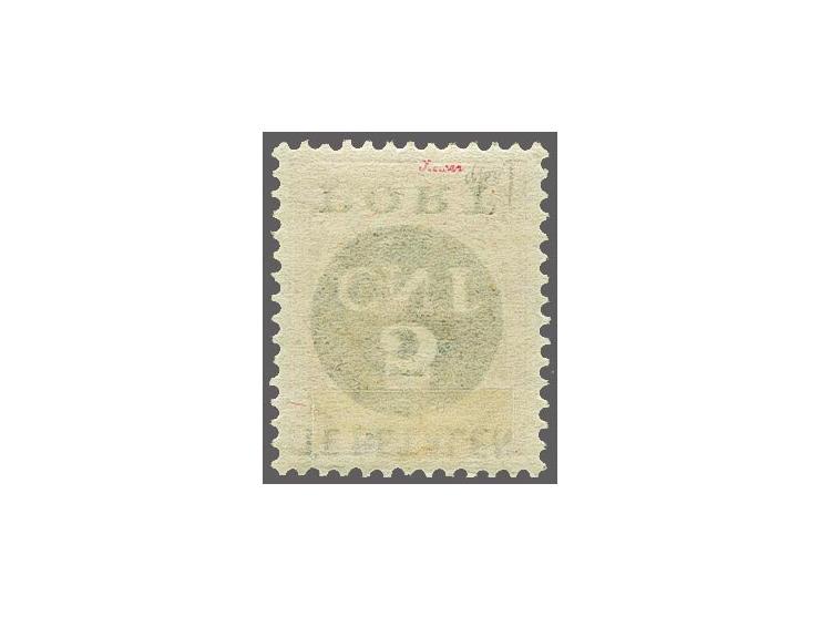 Hulpuitgifte 5 op 1 cent rood met variëteit kopstaande opdruk, pracht ex. gesigneerd Keiser, cat.w. 450