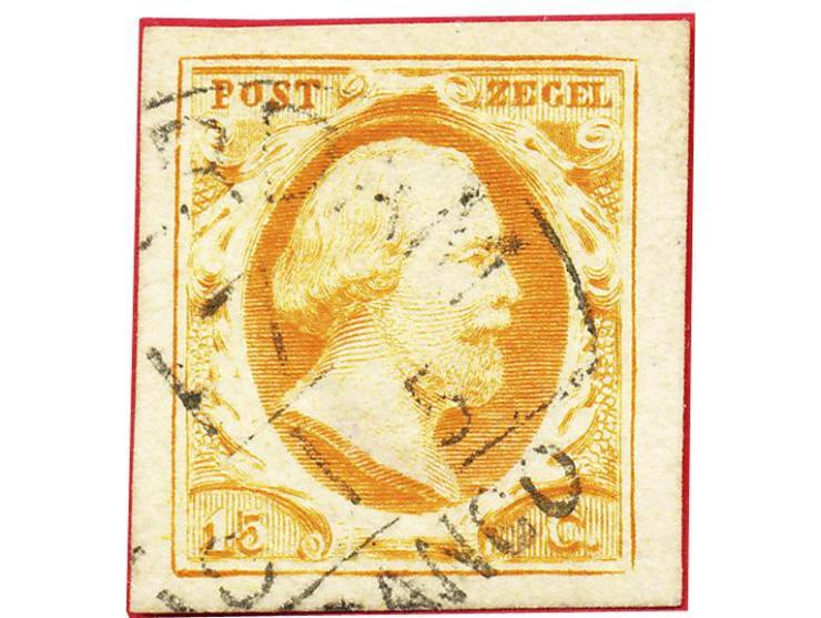 15 cent donkeroranje pos. 24, pracht ex.