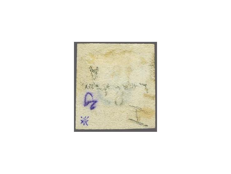 Leerdam A (Ey 200) op 5 cent blauw plaat I, pracht ex.