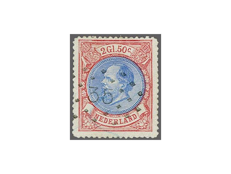 35 - Enkhuizen - op Willem III 2½ gulden, pracht ex., cat.w. 200+150