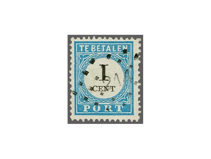 214 - Princenhage - op port 1 cent, pracht ex., cat.w. 200+15