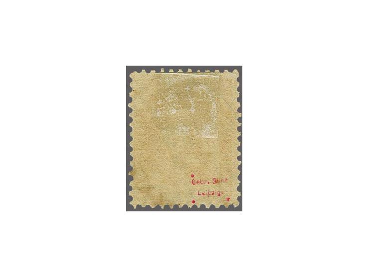 Salatiga (Voerman 75) op 10 cent karmijnrood, pracht ex. gesigneerd Senf