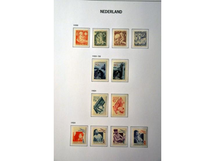 collectie 1852-1999 meest */** (deels nagegomd) w.b. 47-48, 56-76, 104-105, Veth, En Face etc. in 3 Davo albums