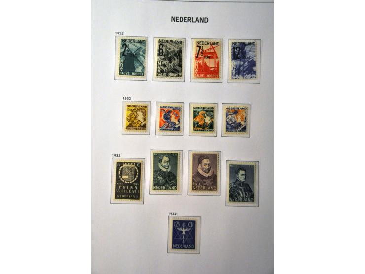 collectie 1852-1999 meest */** (deels nagegomd) w.b. 47-48, 56-76, 104-105, Veth, En Face etc. in 3 Davo albums