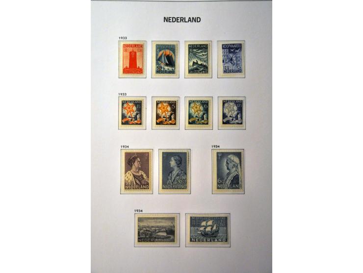 collectie 1852-1999 meest */** (deels nagegomd) w.b. 47-48, 56-76, 104-105, Veth, En Face etc. in 3 Davo albums