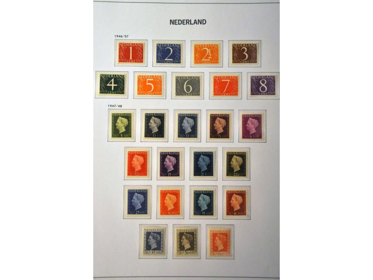 collectie 1852-1999 meest */** (deels nagegomd) w.b. 47-48, 56-76, 104-105, Veth, En Face etc. in 3 Davo albums