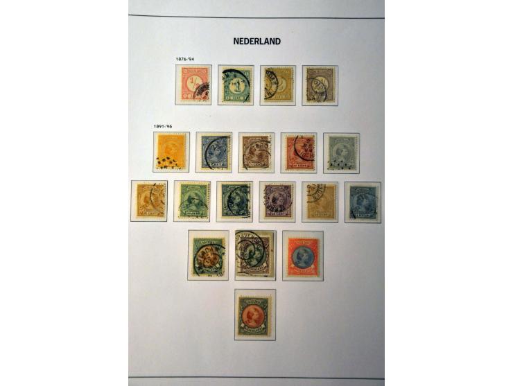 collectie 1852-1999 meest */** (deels nagegomd) w.b. 47-48, 56-76, 104-105, Veth, En Face etc. in 3 Davo albums