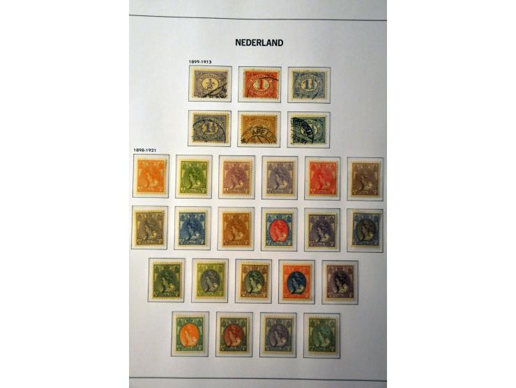 collectie 1852-1999 meest */** (deels nagegomd) w.b. 47-48, 56-76, 104-105, Veth, En Face etc. in 3 Davo albums