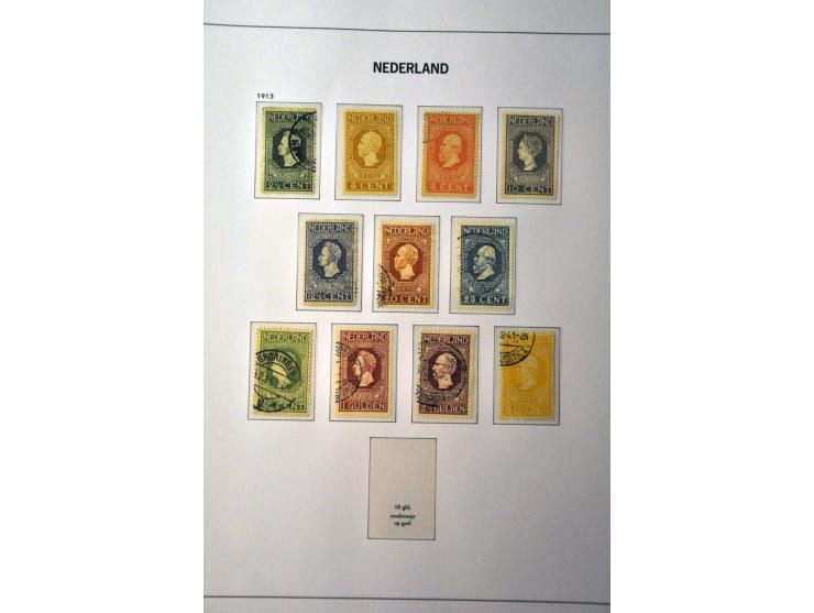 collectie 1852-1999 meest */** (deels nagegomd) w.b. 47-48, 56-76, 104-105, Veth, En Face etc. in 3 Davo albums