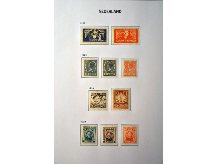 collectie 1852-1999 meest */** (deels nagegomd) w.b. 47-48, 56-76, 104-105, Veth, En Face etc. in 3 Davo albums