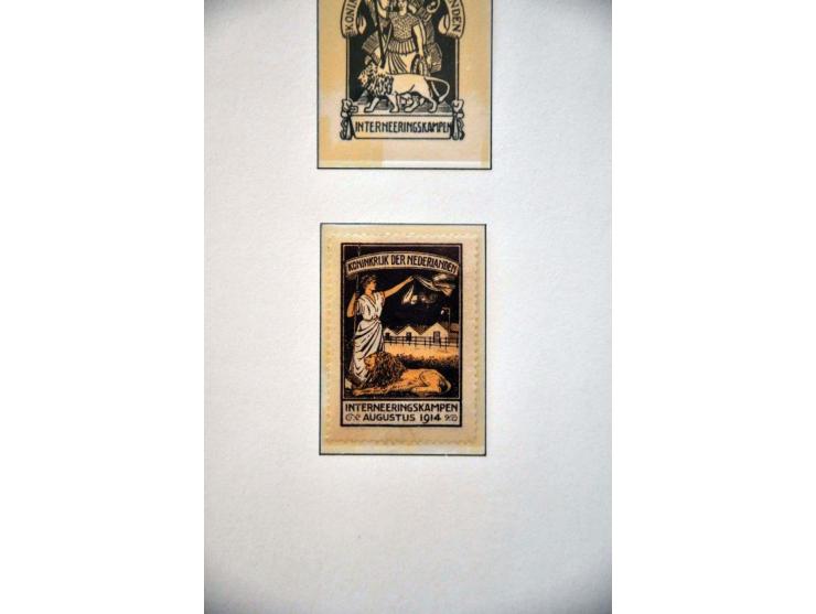 collectie 1923 - 2000 w.b. */** , in 2 Leuchtturm albums