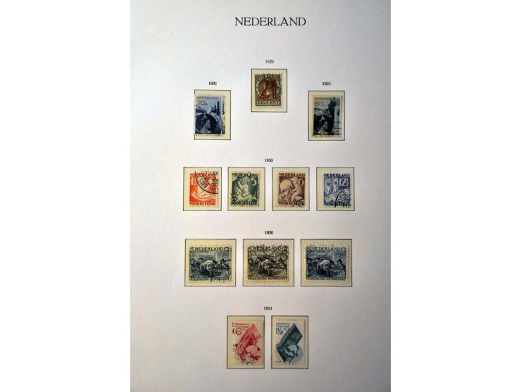 collectie 1852-1960 gestempeld later */** met betere ex. en series in KaBe klemband