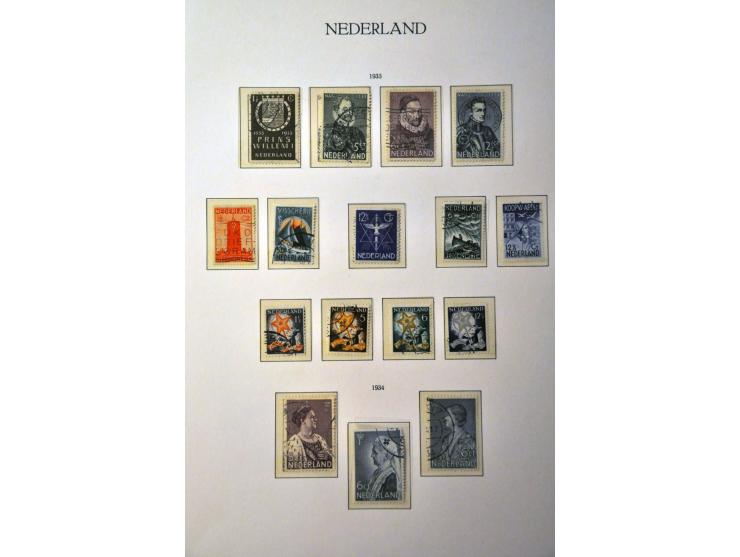 collectie 1852-1960 gestempeld later */** met betere ex. en series in KaBe klemband