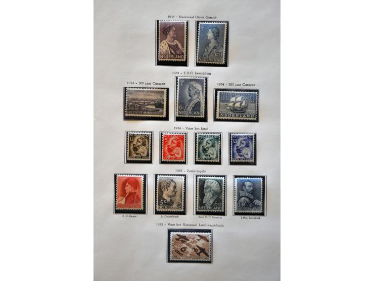 collectie 1852 - 1995 meest */** wb. betere ex. en series in deels gemengde kwaliteit  in Unie Album.