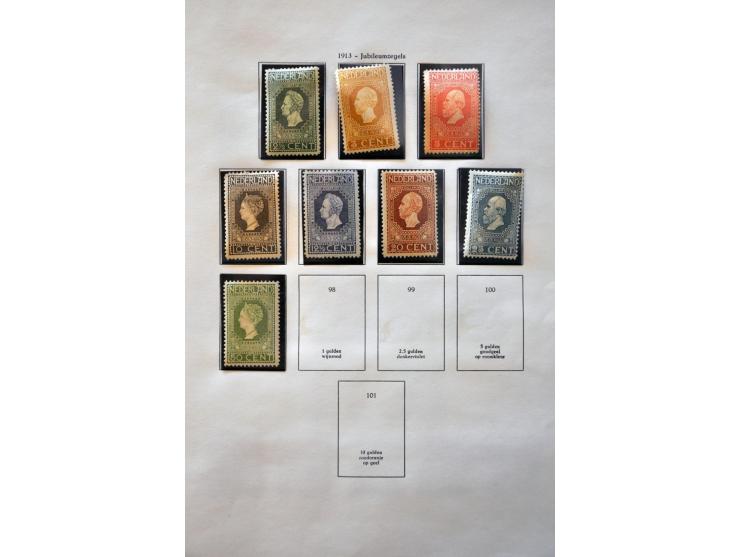 collectie 1852 - 1995 meest */** wb. betere ex. en series in deels gemengde kwaliteit  in Unie Album.