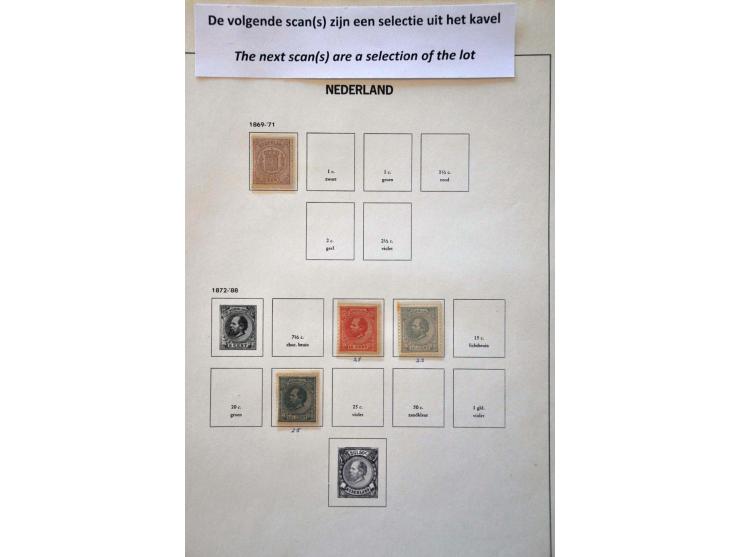 collectie 1869 - 2001 */**  in 3 Davo albums