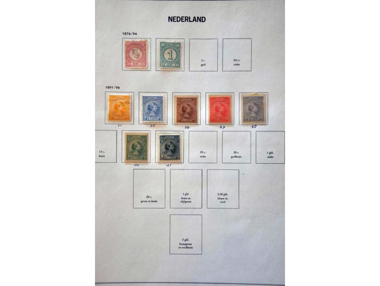 collectie 1869 - 2001 */**  in 3 Davo albums