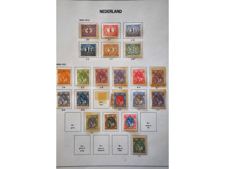 collectie 1869 - 2001 */**  in 3 Davo albums