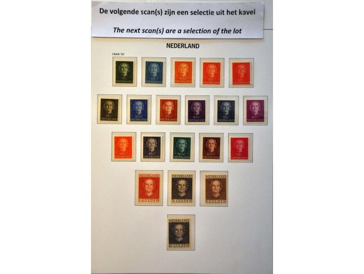 collectie 1945-1994 **  w.b. En Face in 2 luxe Davo albums