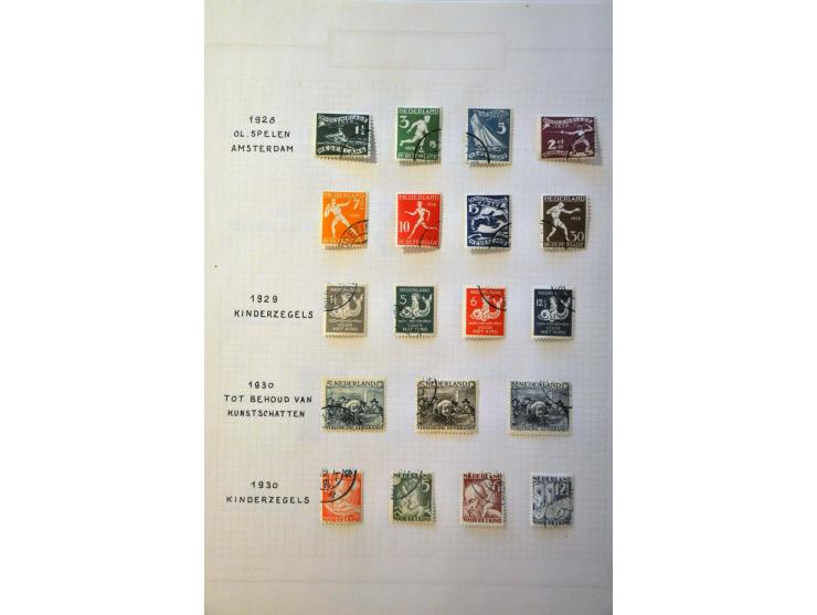 collectie 1852-2000 gestempeld en */**, op enkele topnummers na compleet in Importa album