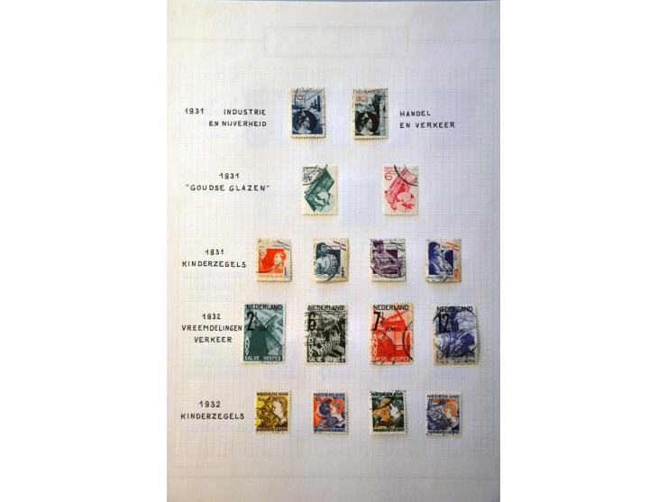 collectie 1852-2000 gestempeld en */**, op enkele topnummers na compleet in Importa album