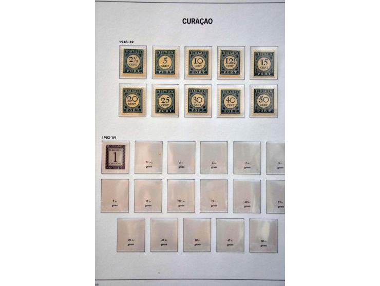 collectie 1873-1969 geheel */** met vele beter ex. en series w.b. emissie 1873, Jubileum 1923, 300 Jaar Gezag, Van Konijnenbu