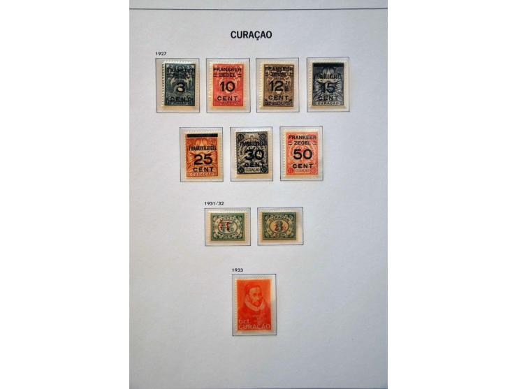 collectie 1873-1969 geheel */** met vele beter ex. en series w.b. emissie 1873, Jubileum 1923, 300 Jaar Gezag, Van Konijnenbu