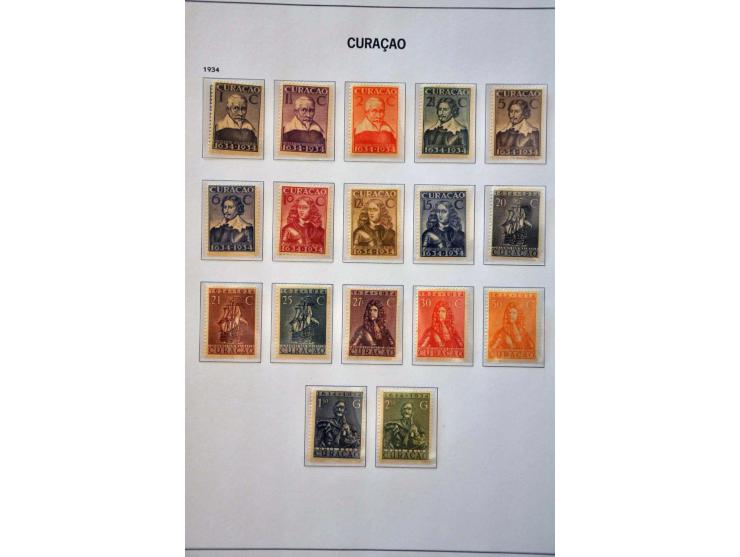 collectie 1873-1969 geheel */** met vele beter ex. en series w.b. emissie 1873, Jubileum 1923, 300 Jaar Gezag, Van Konijnenbu