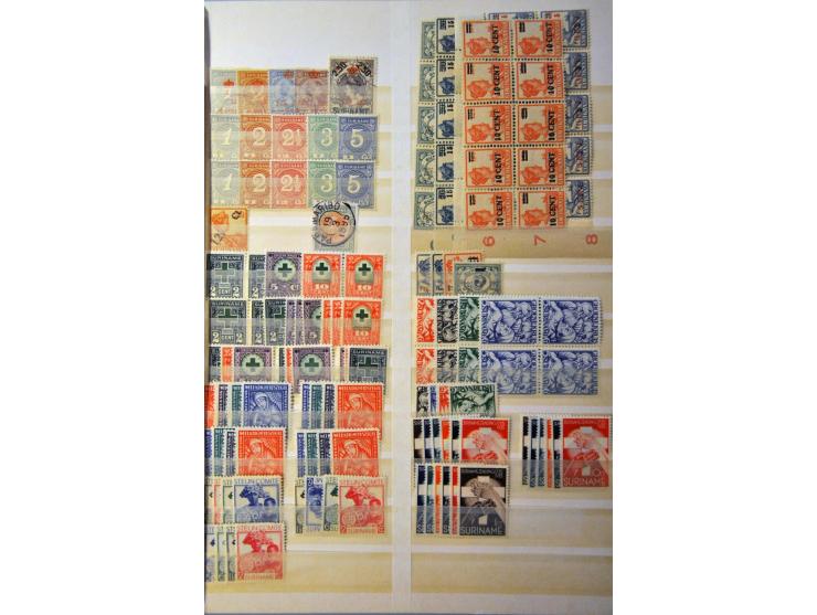 voorraad 1873-1954 meest ** in over het algemeen mooie kwaliteit in insteekboek, cat.w. ca. 19.000