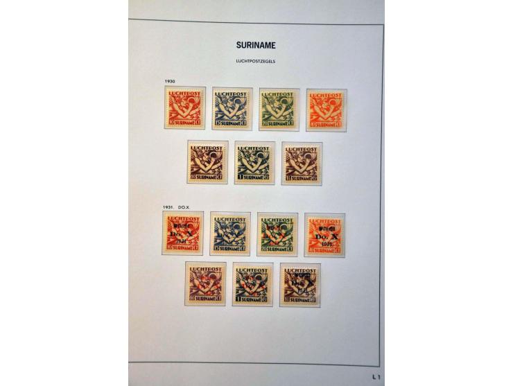 collectie 1873-1975 geheel */** met veel betere ex. en series w.b. emissie 1873, Kroontjesopdrukken, Do. X, Mercurius 5 gulde