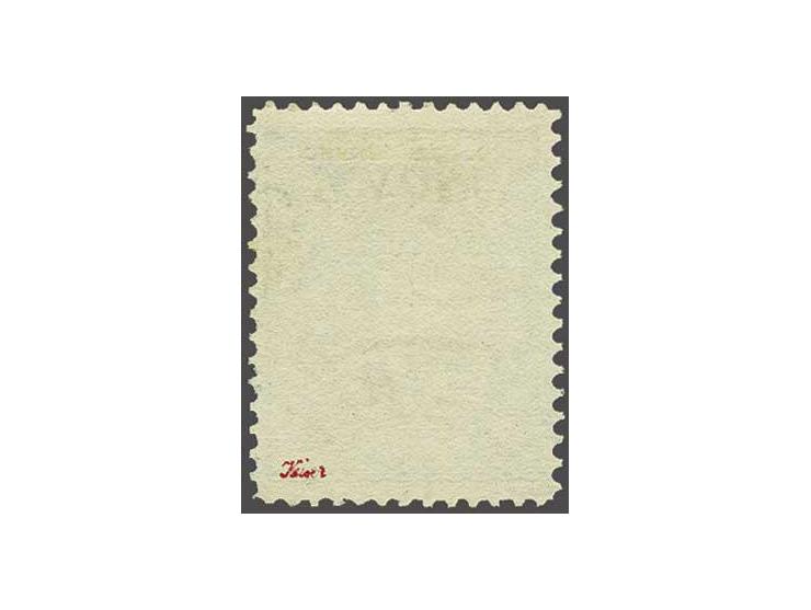 Java 2½ gulden zwartblauw met variëteit hoogstaande opdruk, pracht ex. gesigneerd Keiser en met certificaat Vleeming 2018, ca