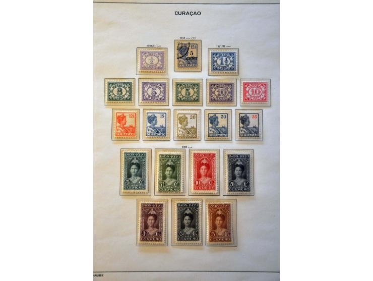 collectie 1873-1967 met beter materiaal w.b. Jubileum 1923, 300 Jaar Gezag, Van Konijnenburg **, Bernhardfonds **, Vliegtuig-