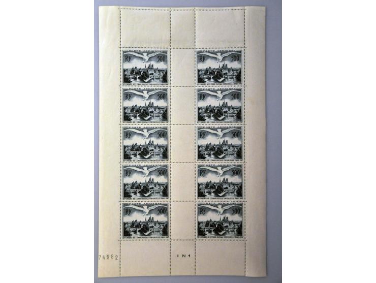motief dieren, collectie ** w.b. beter materiaal, ongetand en epreuves op insteekbladen