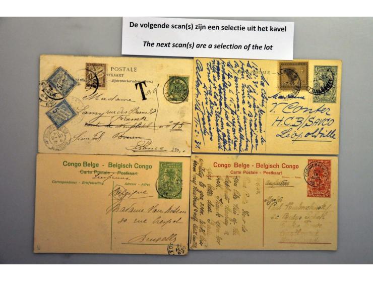 en iets Luxemburg post(waarde)stukken met betere prentbriefkaarten (21 ex.)