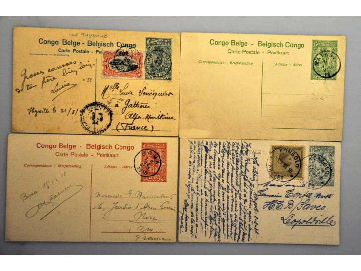 en iets Luxemburg post(waarde)stukken met betere prentbriefkaarten (21 ex.)