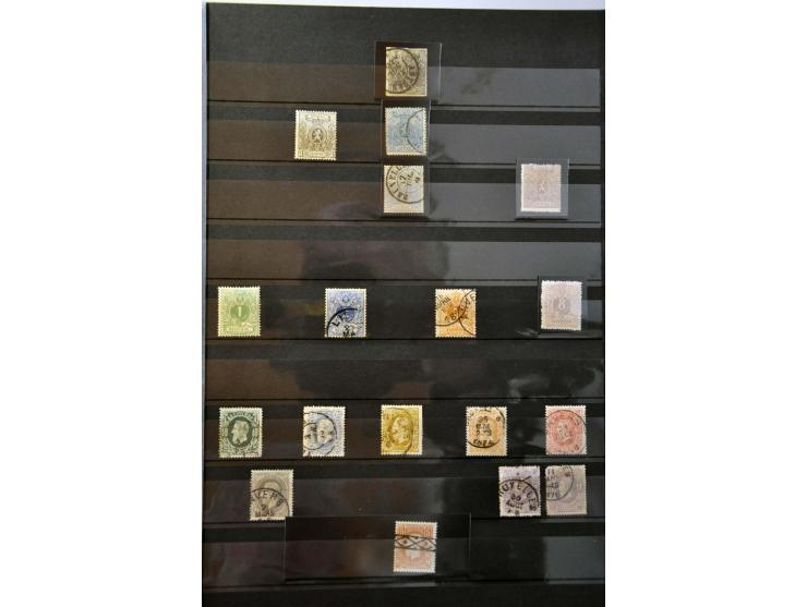 collectie 1849-2005 meest */** met veel betere ex. en series w.b. OBP nr. 37, Albert met Helm, Postzegeldagen Antwerpen, Gekr