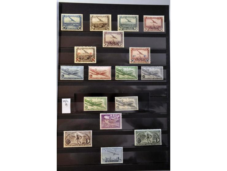 collectie 1849-2005 meest */** met veel betere ex. en series w.b. OBP nr. 37, Albert met Helm, Postzegeldagen Antwerpen, Gekr
